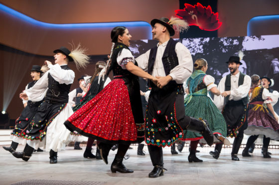The Hajdú Folk Dance Ensembe of Debrecen